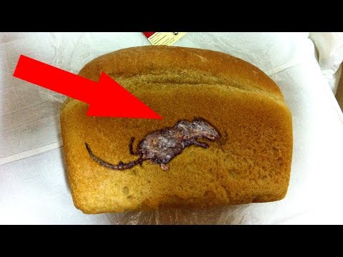 Видео: 12 ШОКИРУЮЩИХ ВЕЩЕЙ, НАЙДЕННЫХ В ЛЮБИМОЙ ЕДЕ