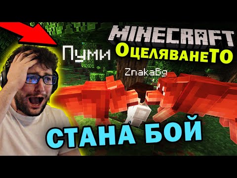Видео: Намерих ПУМИ в MINECRAFT ОцеляванеТО еп.7