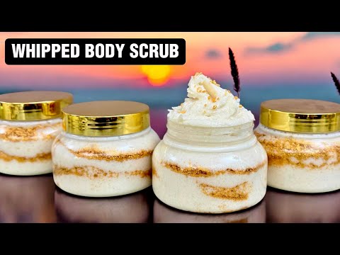 Видео: Приготовьте роскошный пушистый скраб для тела за считанные минуты! Легкий рецепт скраба для тела!