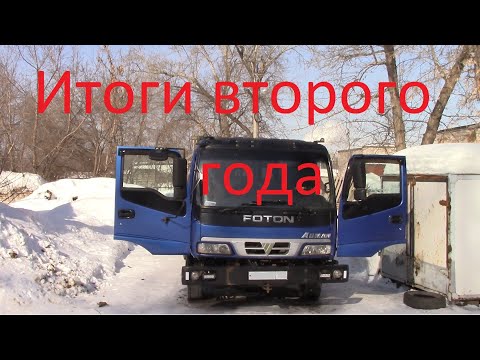 Видео: Foton Auman 1099 Итоги второго года, поломки, стоимость деталей и ремонта