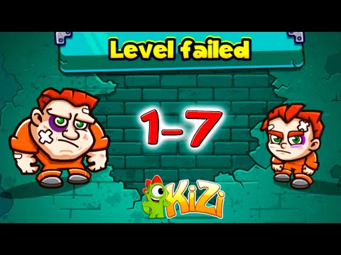 Видео: Money Movers 2 Эпизод 1 уровень 1-7 прохождение мультяшные логические игры.