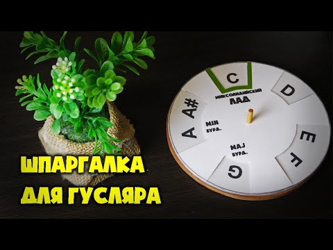 Видео: Шпаргалка для Гусляра / Настройка Гуслей, Лады, Пентатоника, Состав Аккордов