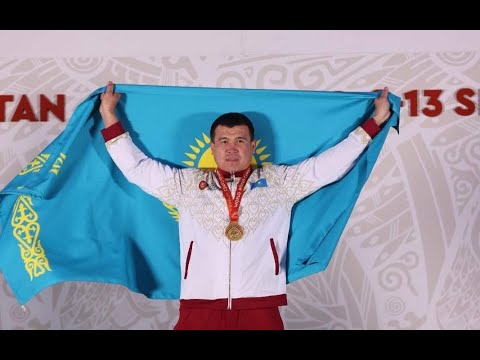 Видео: V Дүниежүзілік көшпенділер ойындарында алыптар сайысы бойынша Азамат Мақұлбеков жеңімпаз атанды.