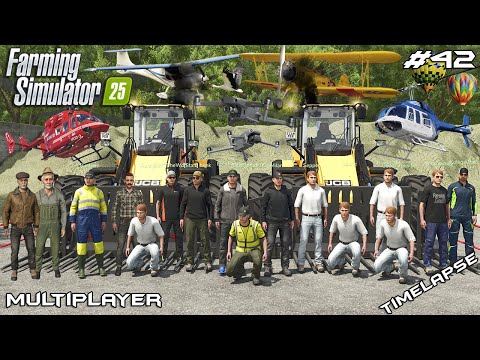 Видео: 4,5 МИЛЛИОНА ЛИТРОВ ТРАВЫ ПЕРЕМЕЩЕНО С ПОГРУЗОЧНЫМИ ТЕЛЕЖКАМИ 🍀🚜💪 | MAYPOLE FARM | FS 25 Многопол...