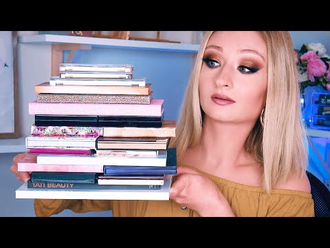 Видео: TAG! Всё о моих палетках теней