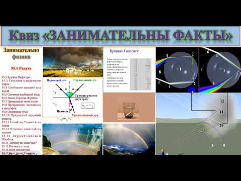 Видео: 95.1 Физика и виды радуг