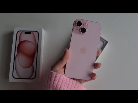 Видео: Распаковка iPhone 15 pink + много чехлов