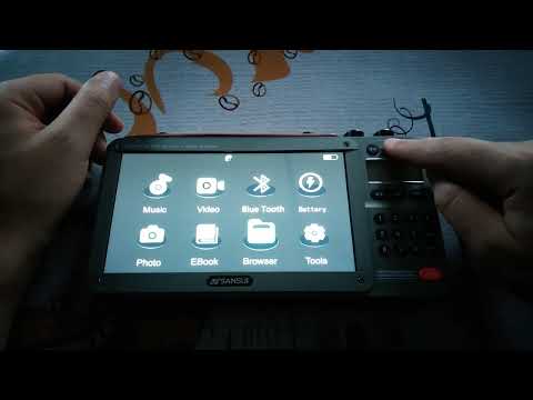 Видео: Проблемы с SANSUI F51, на АМ диапазонах сканирует по цифрам, заданных для FM диапазона