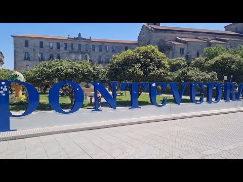 Видео: Понтеведра Галисия Испания 