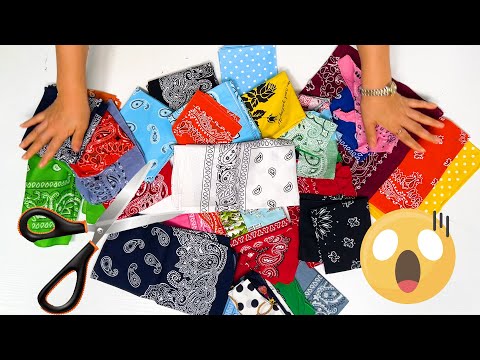 Видео: ✅✅ [DIY] Никогда не выбрасывайте негодный носовой платок!