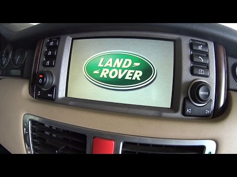 Видео: ЗАВИС ЭКРАН МАГНИТОЛЫ  RANGE ROVER VOGUE