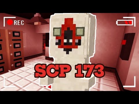 Видео: СКУЛЬПТУРА SCP 173 В МАЙНКРАФТ 