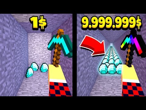 Видео: КИРКА ЗА 1$ VS 9.999.999$! БИТВА КИРОК В МАЙНКРАФТ