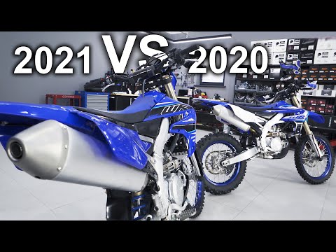 Видео: Отличия WR450F 2021 от 2020