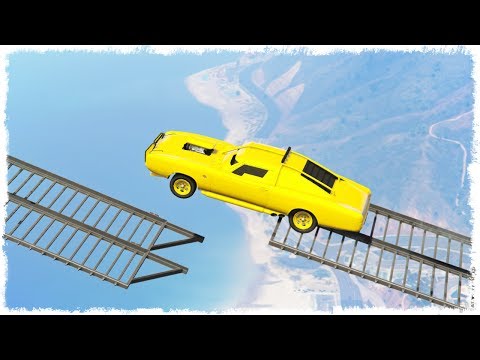 Видео: ТАЧКА В ХЛАМ С ВЫСОТЫ 2 КМ!!! GTA ONLINE (УГАР, ЭПИК В ГТА 5)
