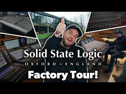 Видео: Джек посещает штаб-квартиру Solid State Logic (SSL)!