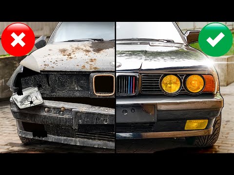 Видео: Нашли и купили BMW E34 в гаражах - разыгрываем БМВ #тачказарубль №5 Дешёвки или тачка невозврата?