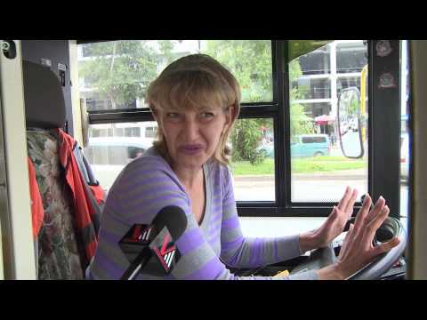 Видео: Праздничный троллейбус выпустили на линию