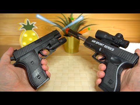 Видео: Пистолеты С Пульками из Смешные Цены и стыдный дергунчик