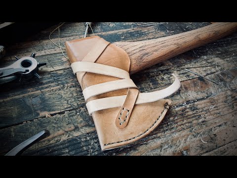 Видео: Как сделать чехол для топора