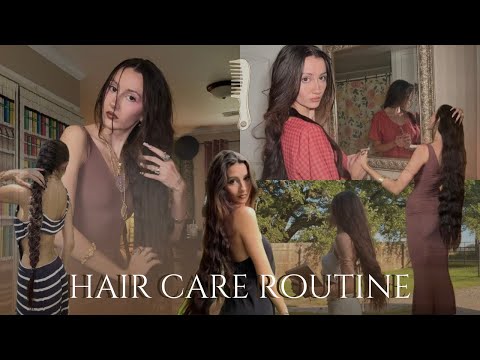 Видео: уход за волосами || отращивание и поддержание длины волос 3 фута