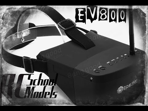 Видео: Обзор видеошлема Eachine EV800.