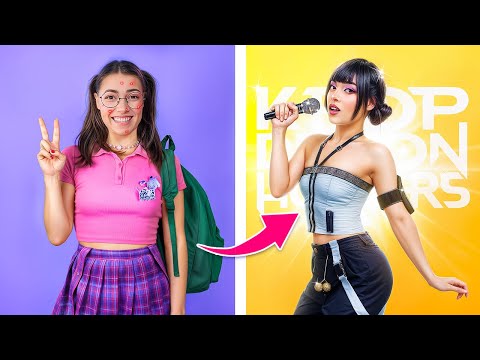 Видео: KPop Охотники на Демонов! Как Стать Популярной Zoey?