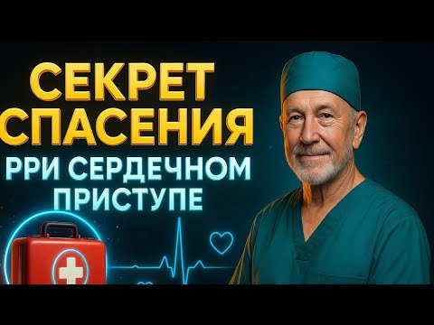 Видео: Как выжить при инфаркте, если рядом никого? РЕАЛЬНЫЕ СОВЕТЫ ВРАЧА