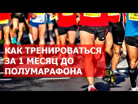 Видео: Какие тренировки делать за 1 месяц до полумарафона