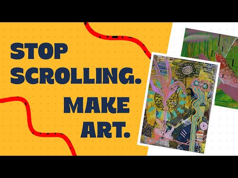 Видео: Создание коллажей полезно для души — создание искусства из обрезков