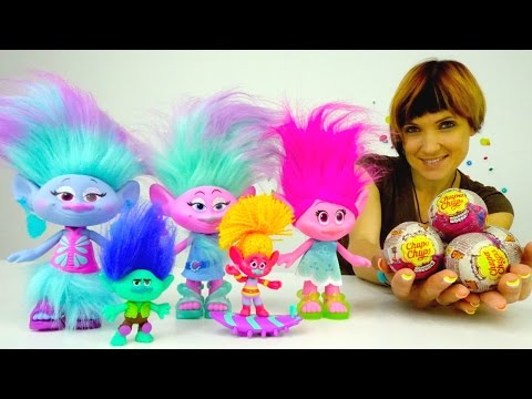 Видео: Мультик ТРОЛЛИ: детский сад с игрушками из мультфильма Тролли