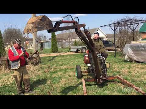 Видео: Самодельный мини экскаватор