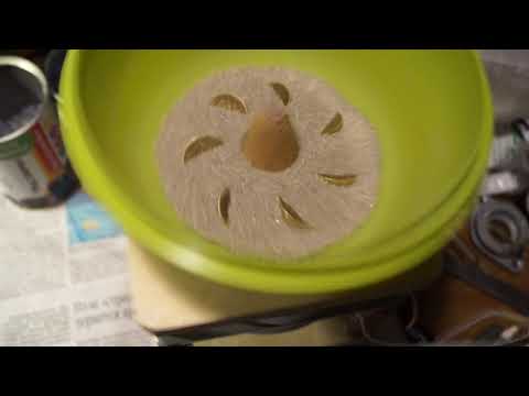 Видео: ВИБРОГАЛТОВКА мини, ПРОСТАЯ САМОДЕЛКА !/Mass or vibratory finishing mini, SIMPLE HOMEMADE !