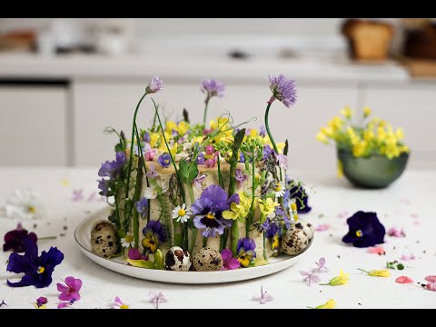 Видео: Спаначена торта с мус от кашу крема сирене и сьомга или сушени домати