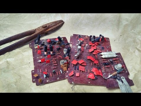 Видео: РАДИОДЕТАЛИ ДЛЯ АФФИНАЖА ДРАГОЦЕННЫХ МЕТАЛЛОВ