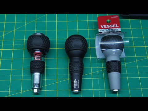 Видео: Тип держателя в отвертках VESSEL ( 220W, 230W, 238HW).