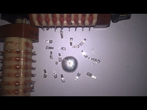 Видео: Серебро в галетных переключателях 999%