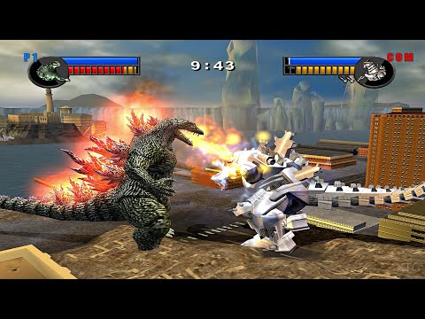 Видео: Godzilla: Unleashed PS2 Геймплей HD (PCSX2)