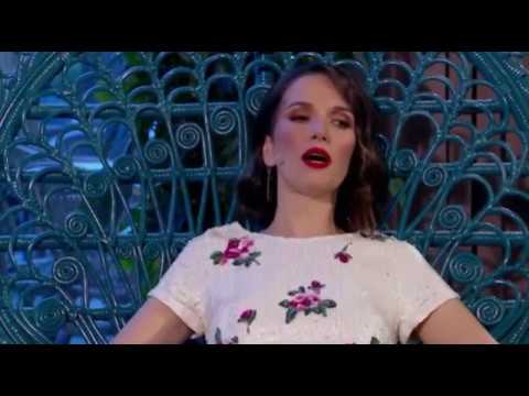 Видео: Natalia Oreiro on TV show ОК на связи - Moscow, Russia - 6.6.2018