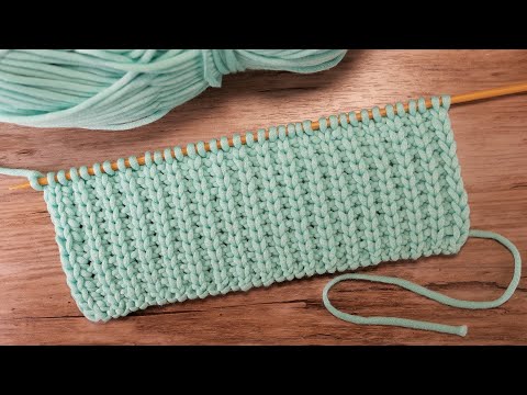 Видео: Прекрасно держит форму эта резинка спицами 👌🏻 Knitting Ribbing or Rib Stitch