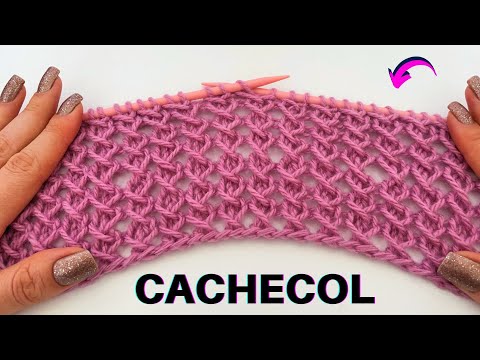Видео: НЕВЕРОЯТНЫЙ! ВЯЗАНИЕ ШАРФА ВЯЗАНИЕМ ВСЕГО В 2 ЛИНИИ