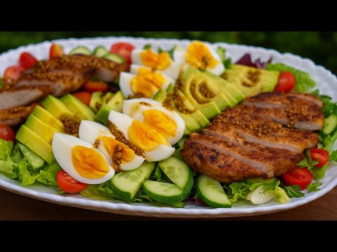 Видео: Салат, який замінить вечерю! Смачно, легко і без краплі майонезу 🍋🥑