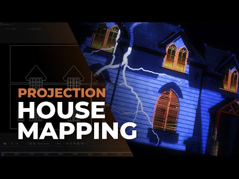 Видео: Урок по проекционному маппингу дома 5/5 Видеомэппинг с After Effects