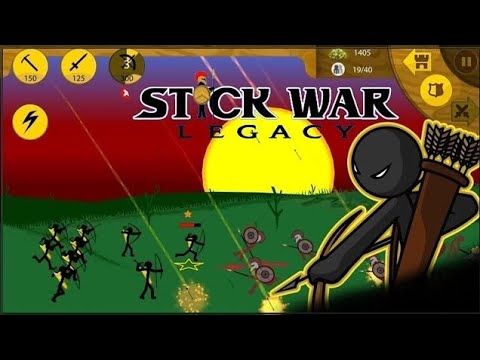 Видео: Начинаем играть в Stick war legasy. Первые уровни!