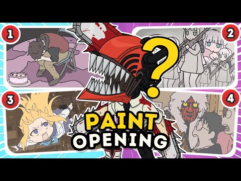 Видео: 🎵 Угадай аниме-опенинги по их версии PAINT 🔥 Викторина по аниме-опенингам