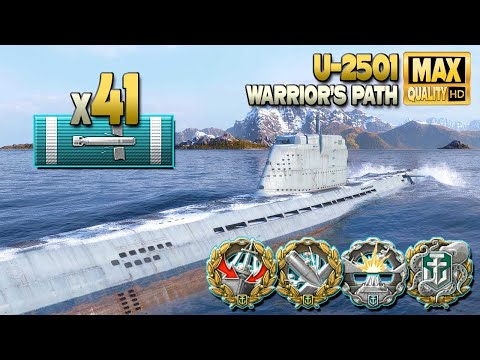 Видео: Подводная лодка U-2501: решающие секунды - World of Warships