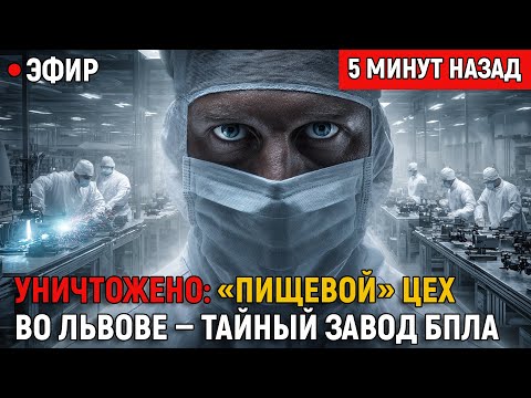 Видео: РАЗОБЛАЧЕНО И УНИЧТОЖЕНО: «пищевой» цех во Львове — тайный завод БПЛА