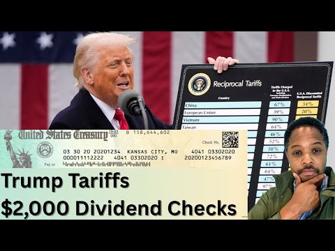 Видео: Новые стимулирующие чеки в виде тарифных дивидендов Трампа на сумму 2000 долларов? Непредвзятое о...