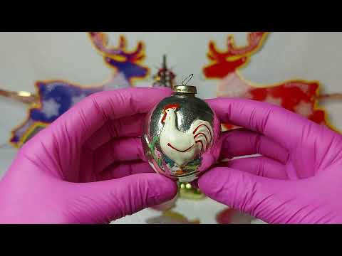 Видео: 🎄 Новая коробка в Новом году! Елочные игрушки СССР.