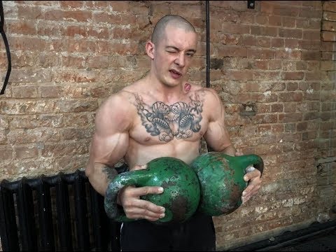 Видео: Виктор Блуд - Как Накачать Руки С Помощью Гири? Упражнения Старой Школы